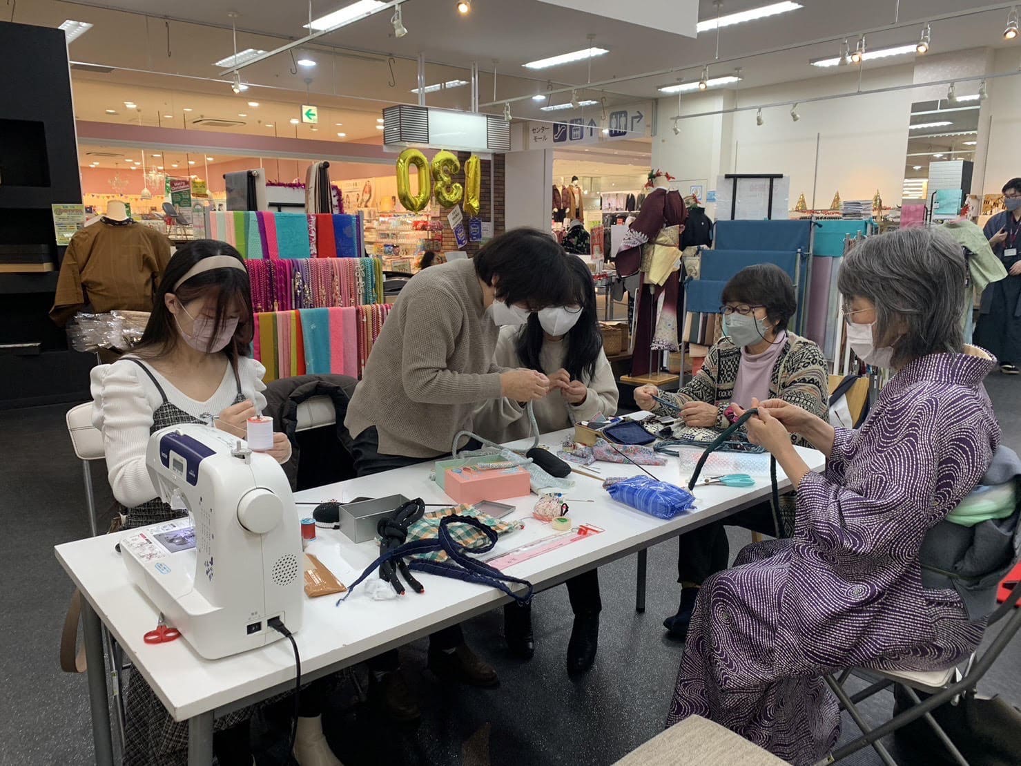 「和のコト講座 丸ぐけ帯締め作り」