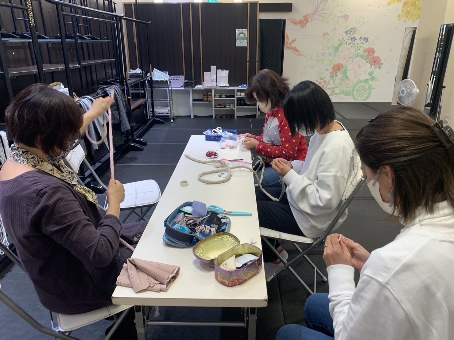 「和のコト講座 丸ぐけ帯締め作り」