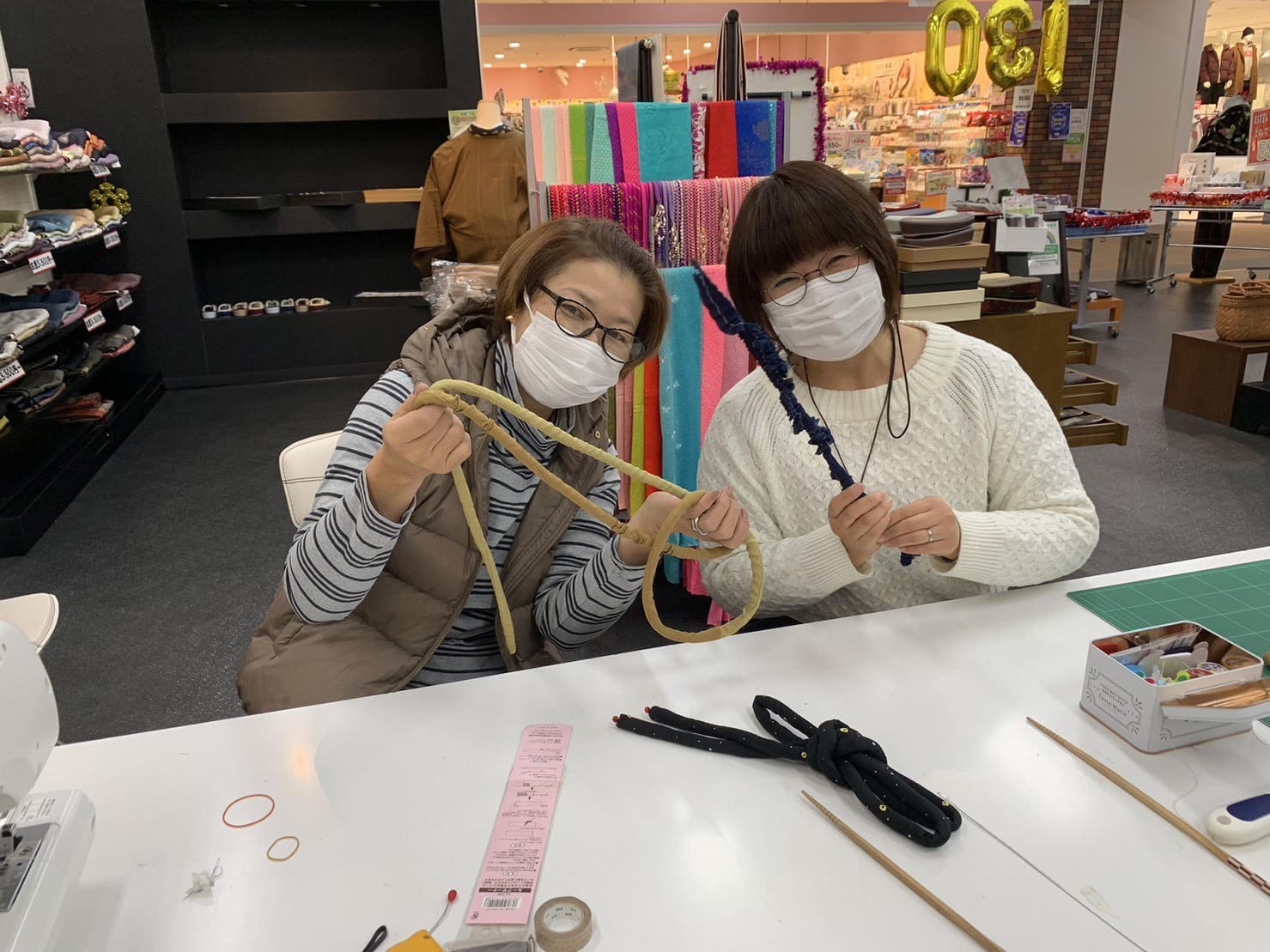 「和のコト講座 丸ぐけ帯締め作り」